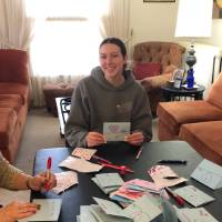 Valentine's Cards Decoration at Barbara's house-4